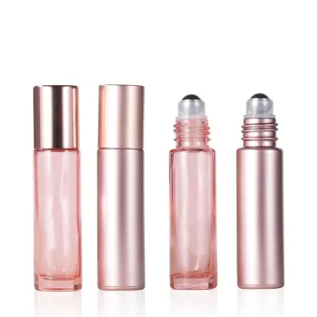 5ml pink roller bottle 10ml rose pink bottle