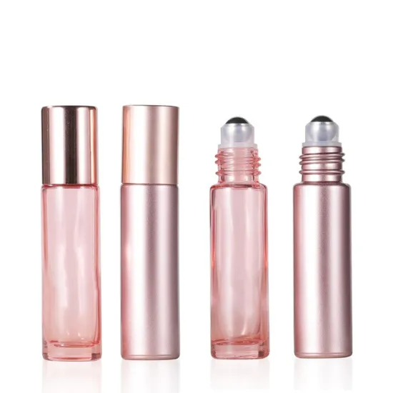 5ml pink roller bottle 10ml rose pink bottle