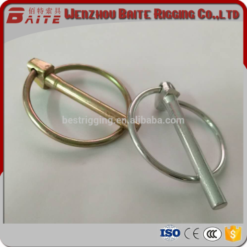 Colourful Zinc plated lynch pins/ hitch pins/ linch pins made in China