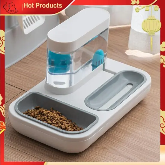 4 Style Pet Cat Bowl Dog for Cats Feeder Bowls Kitten Automatic Drinking Fountain 1.5L Capacity Puppy Feeding Waterer Products