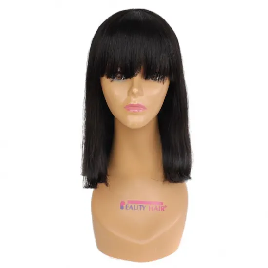 Top Selling Wholesale Bob Style Short Brazilian Hair Lace Front Wig Virgin Human Hair Bob Wigs 8 Inch Closure Short Bob Wigs