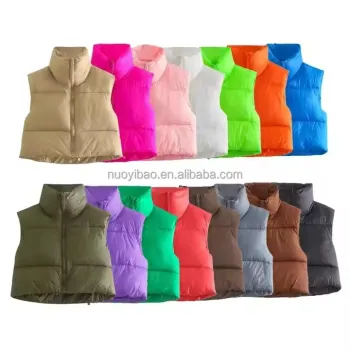 Latest Women's Duck Down Puffer Vests for Wholesale