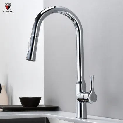 HIMARK Single Hole Brass Kitchen Faucet - Gourmet Cozinha Gourmet Grifo