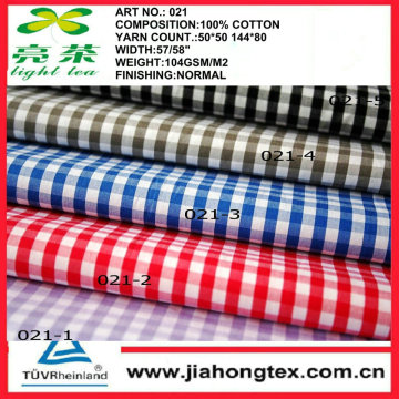 pure cotton satin yarn dyed dobby check fabric                        
                                                Quality Choice
