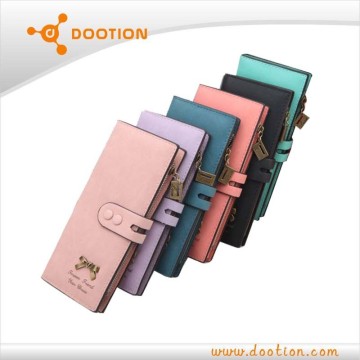 2014 winter new nubuck leather woman wallet