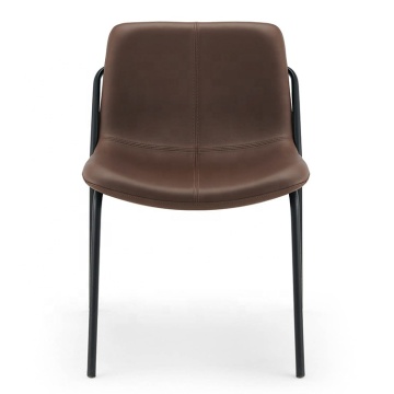 Factory Supply Custom High Standard Durable Brown Luxury Modern Dining Chairs