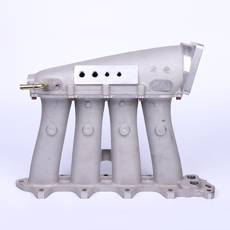 Aluminium K20 Mélange d'admission Machinerie OEM Gravity Casting Billette Mélange CNC SERVICES D'UCLINATION D'ALUMINUM CNC Pièces