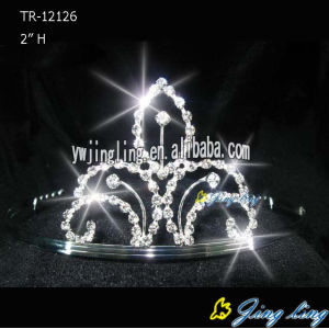 Rhinestone Crowns Cheap Wedding Tiara TR-12126