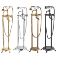 Tẹlifoonu Apẹrẹ Floor Mount Brass Shower ṣeto Mixer