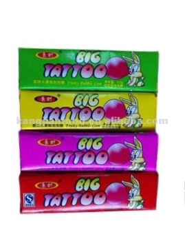 Big tattoo bubble gum