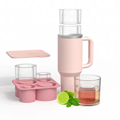 Stanley Cup Silicone Ice Tray with Cover