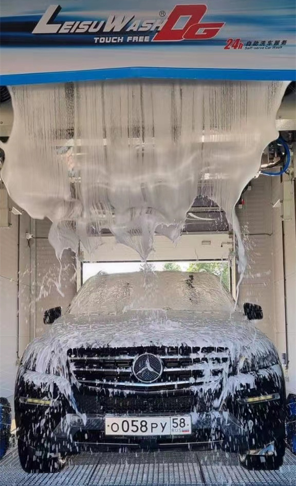 touchless in bay automatic car wash