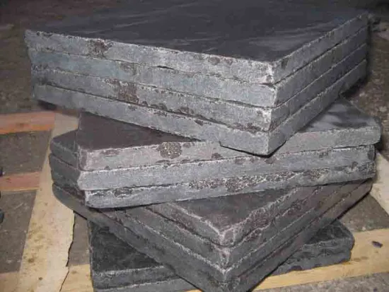 tumbled blue limestone