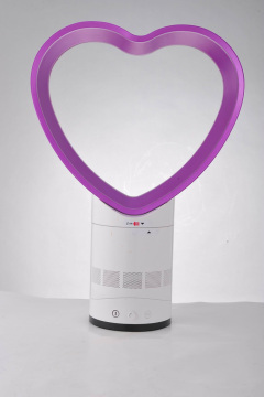 12" heart bladeless fan