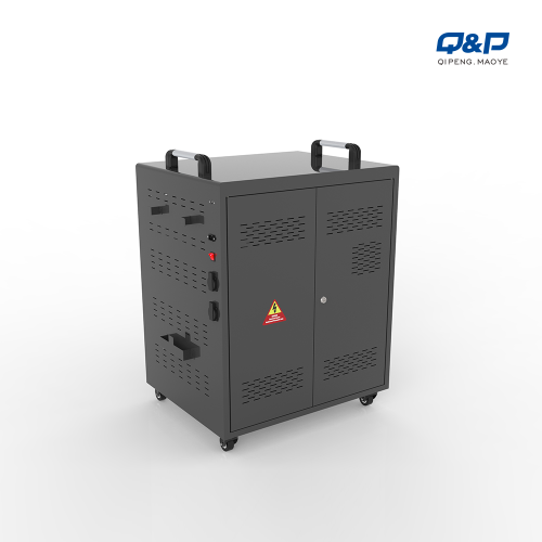 SYNC Data VR device charging cart in school