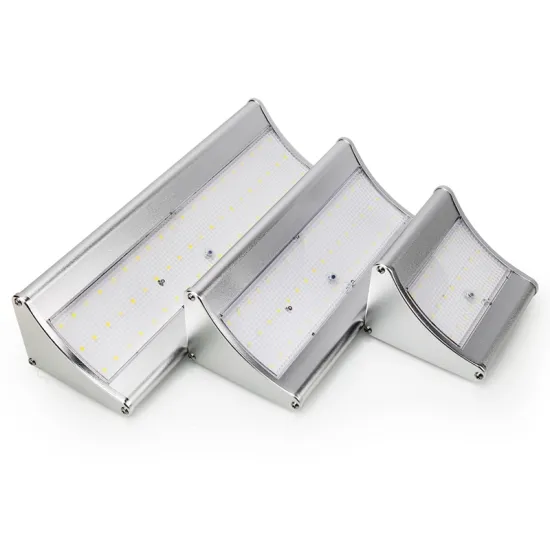 Solar Outdoor LED Wall Light Aluminum 1100LM