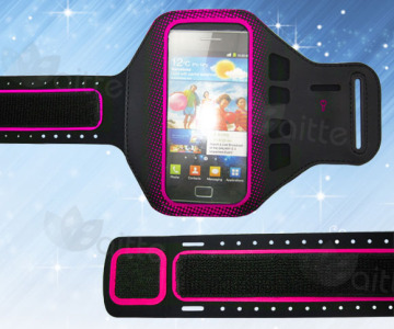 hot sale smart phone sport armband case with Keyport