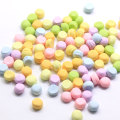 Εργοστάσιο σε χαμηλή τιμή Pastel Cute Mini Resin Macaroon Round Shape Candy Colours Flat Back Stiker for Slime Making Supplies DIY