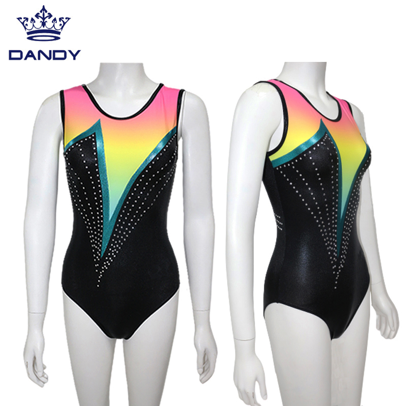 black dance leotard uk