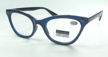 2014 Women Eyewear New Fashion Design Big Frame Cat Eye Reading Glasses