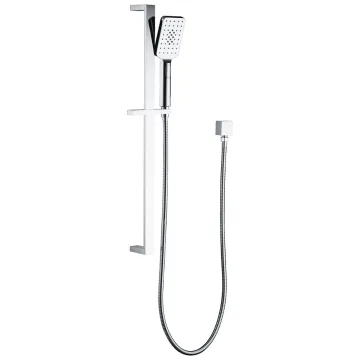 Bathroom shower accessories brass square rail