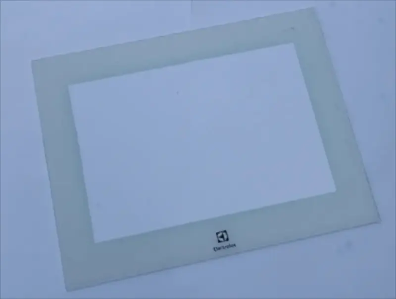 White Oven Door Glass