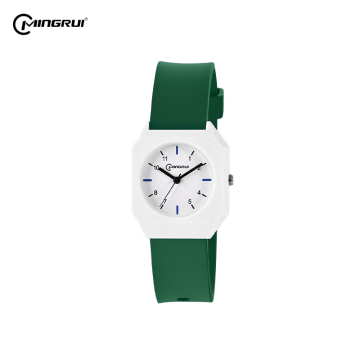 Mingrui Square Kids' Waterproof Analog Quartz Watch for Boys and Girls
