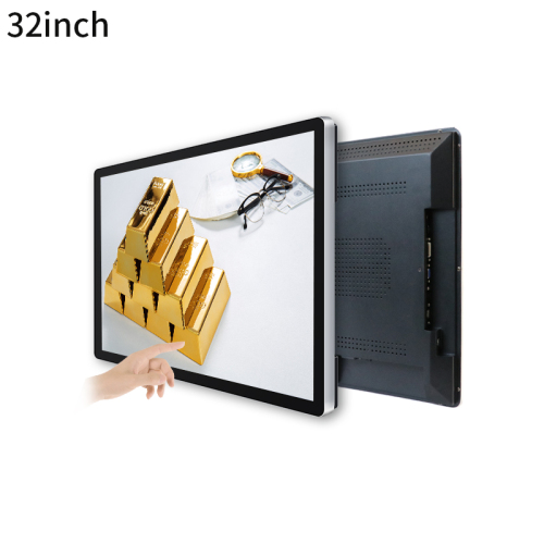 Menang 10 pro OS Wall mount skrin sentuh PC