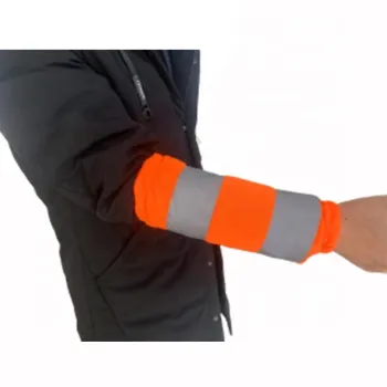 Customized Yellow Orange Hi-Vis Reflective Sleeve