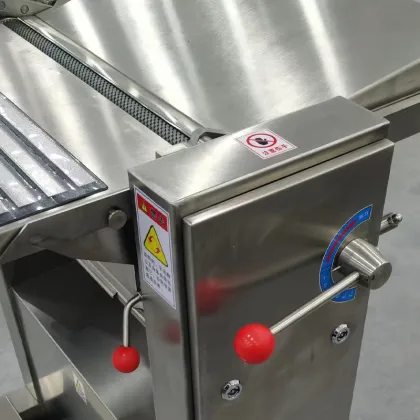 European Brand Cube Frozen Pig Meat Pork Skin Cutting Peeling Machine