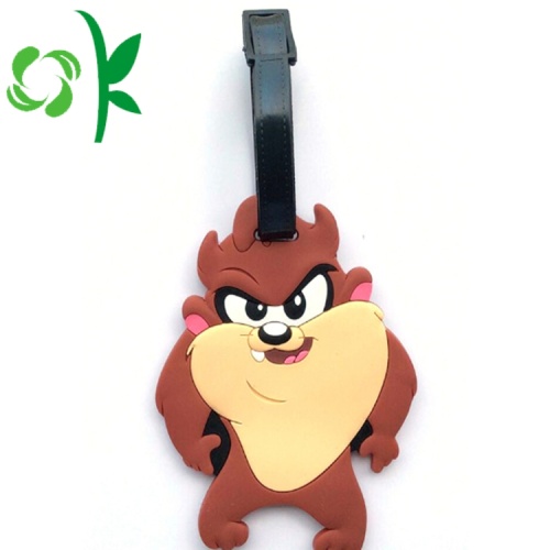 Soft PVC Luggage Tag Personalized Custom PVC Sports Suitcase Luggage bag Tags Manufactory