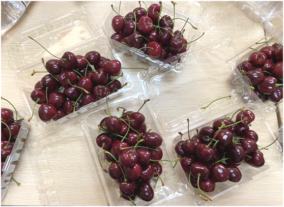 Cherries Clamshell Packaging