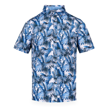 Chinamanufacture Wholesale: เสื้อฮาวายราคาไม่แพงสำหรับผู้ชาย - แขนสั้นและการออกแบบดอกไม้ชายหาด