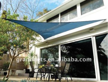 Not Coated HDPE Garden Sun Waterproof Canvas Polyester Shade Sail For Swimming Pool
