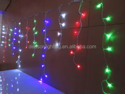 LED Christmas Icicle Lights