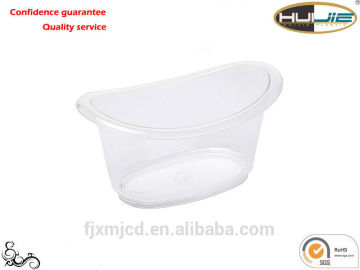 Plastic mini bathtub as gift - BC-0004(Transparent Storage Box)