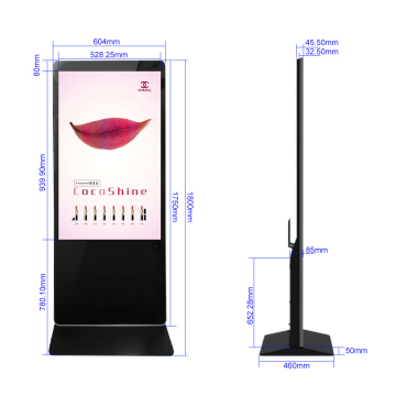Interactive Capacitive Touch Screen Advertising Kiosks (32-65 Inch)