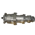 Bulldozer tandem hydraulic gear pump