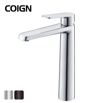 Chrome Single Hole Bathroom Faucets For Vessel Sinks