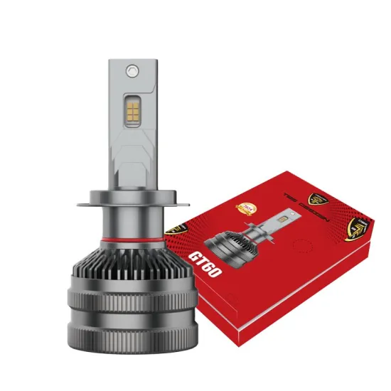 High Power 60W 12V LED Bulb for Car Headlights: 6000LM, 6500K White, H11 & 9005 Compatible with No Error