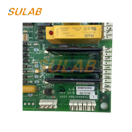 Ots Elevator Inverter Drive PCB Board ABA26800XU5: Drive Control Parts for Lift Mechanisms