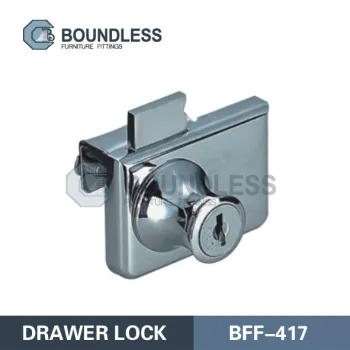 417Cabinet glass door lock