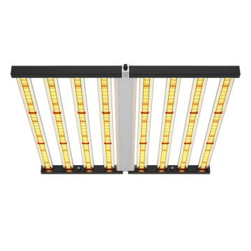 Alta eficácia 640W LED Grow Light dobrável Dimmable