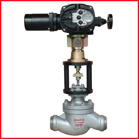 API600 ISO9001 motorized globe valve