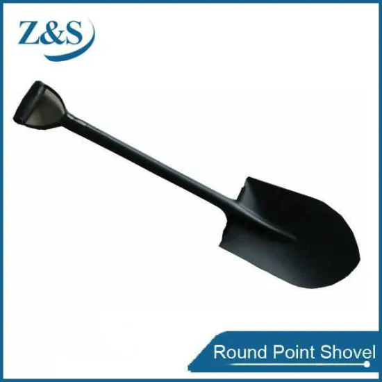 All body steel one piece round point shovel, kinds hand tool