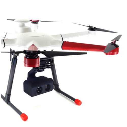 Drone With DUAL IR-EO GIMBAL