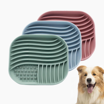 Customized Logo Silicone Slow Feeder for Anxiety Relief - Licking Pad for Dogs