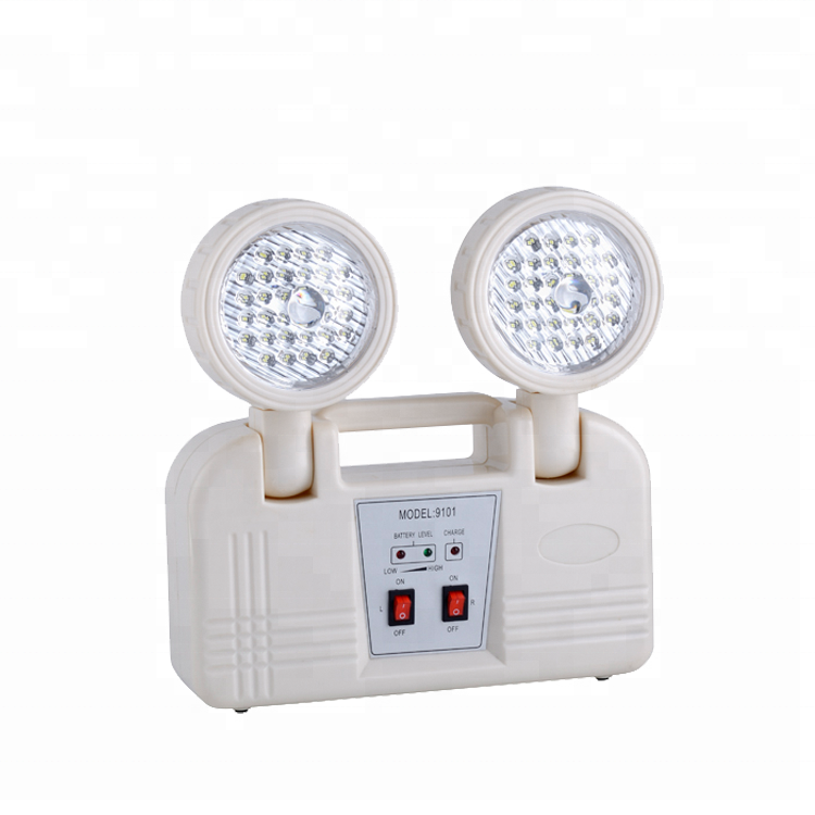 China new practical twin spots led emergency light