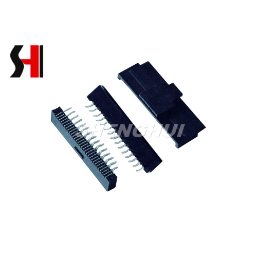 Conector compacto de cable a placa de alto rendimiento