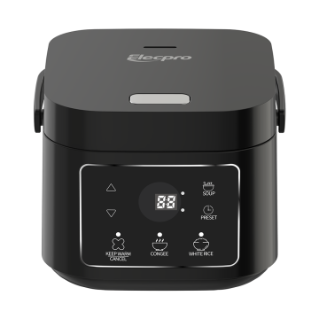 1.6L Compact Smart Rice Cooker with Microcomputer Control